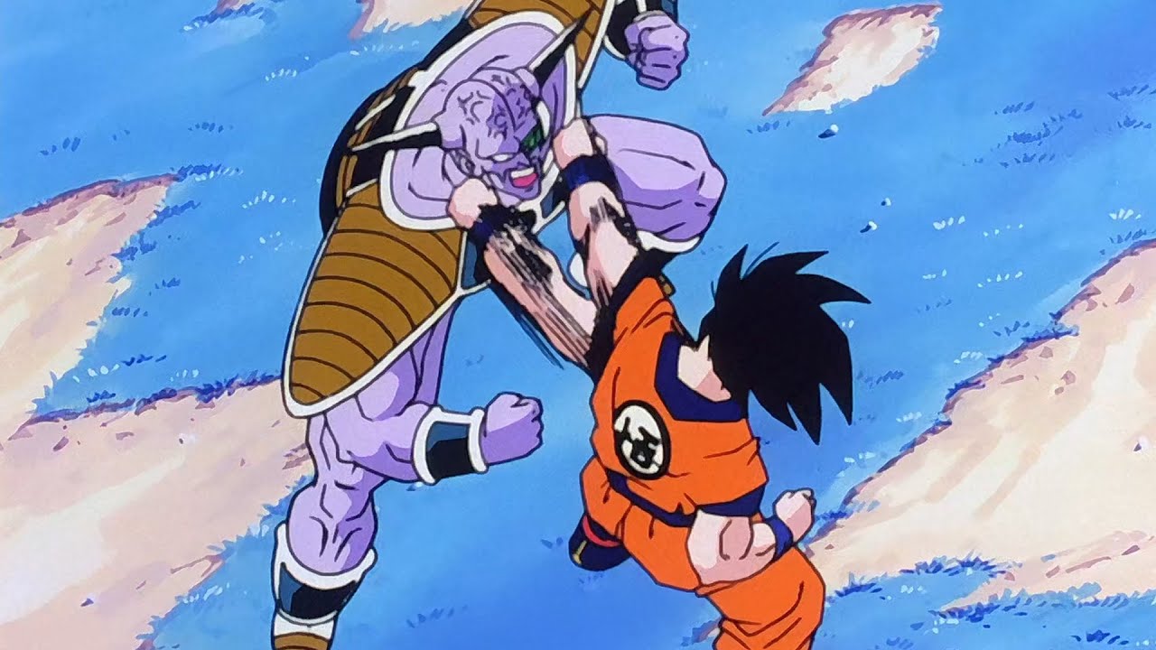 Goku vs Captain Ginyu (Part 1/4) - (Original Funimation Dub)