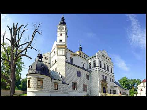 Pardubice Czech Republic Zamecek 4k video 2160p