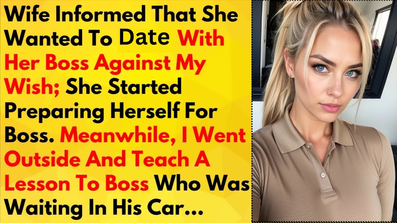 Wife Chose Her Boss Over Me for the Weekend—The Payback She Got Was Unforgettable!