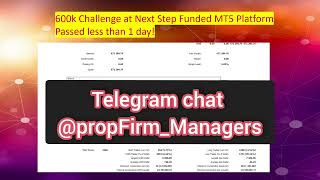 PASS PROPFIRM HFT MT5