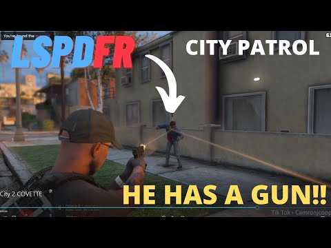 CORVETTE PATROL!!! | CITY PATROL | GTA 5 LSPDFR | POLICE MODS