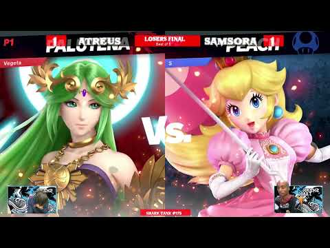 Shark Tank # 175 Losers Final - Samsora (Peach) Vs. Yikes! | Atreus (Palutena) - SSBU Tournament