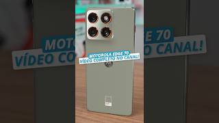 Leve, fino e extremamente resistente o Motorola Edge 70 entrega muito! 🤯👀#MotoEdge70 #Motorola