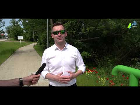 Ścieżka pieszo-rowerowa z drugiej strony Jeziora Ełckiego już dostępna