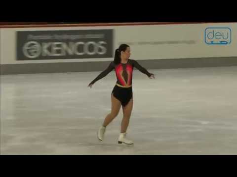 Elena Kutvitskaia. Oberstdorf 2018. Bronze Ladies I FS. 12 place