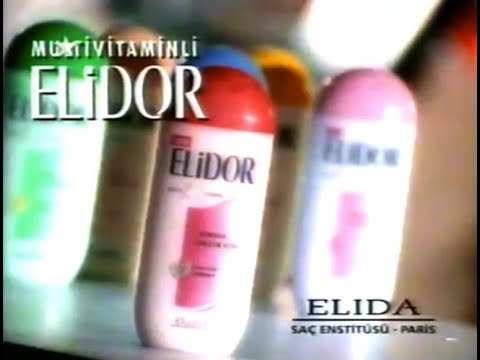 Elidor Kına Özlü Şampuan 30s - Türkiye, 1998