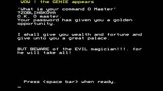 Aladdin (longplay) for the BBC Micro