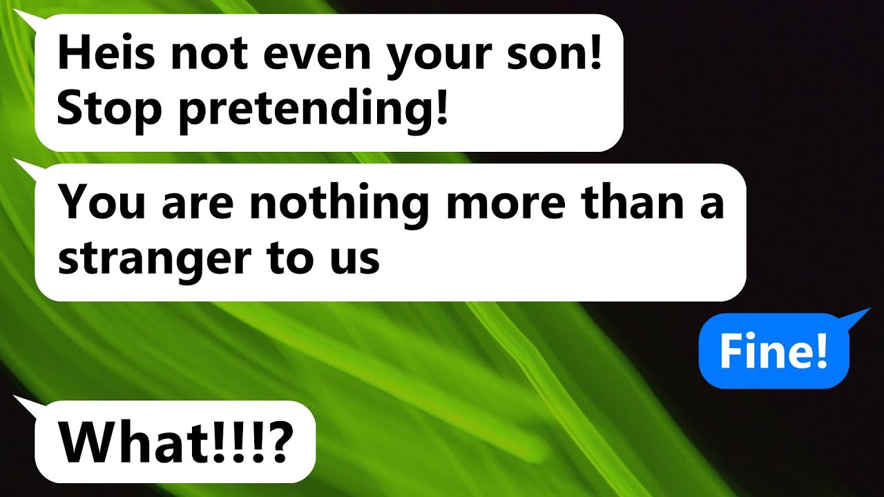 My son's fiancée informed me that she won't consider me family because we aren't blood relatives.