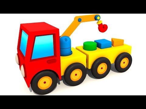 Zeichentrick auf Deutsch: Max der Bagger baut einen Kran