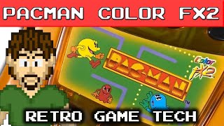Pacman Color FX2 Electronic Handheld LCD Game By MGA Entertainment - Retro Tech Review