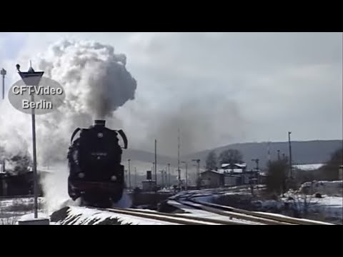Sonne, Schnee und Kälte: Winterdampf auf steilen Strecken