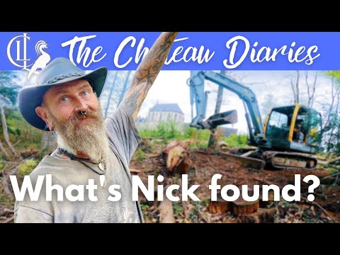 DISCOVERING the Chateau's ORIGINAL PARKLAND! | How our restoration is uncovering lost history 🏰