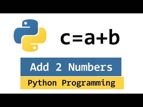 Python Basics Add 2 Numbers
