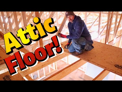 DIY Attic Floor