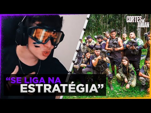 ARUAN REAGE A COMEÇOU A BATALHA! HuntersWar Ep1 (RENATO GARCIA) - Cortes do Aruan