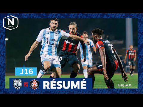 J16 I Le Puy Foot 43 - FC Fleury 91 (2-1) I National FFF 2025-2026