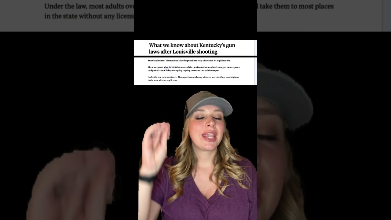 GROSS… Gun Controllers jumping to blame Constitutional Carry…#shortsvideo #shorts