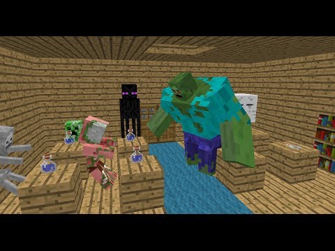 Monster School: Alchemy - Minecraft Animation
