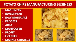 Potato Chips Manufacturing Business | Chips Manufacturing Business | Profitable Business| How to ??