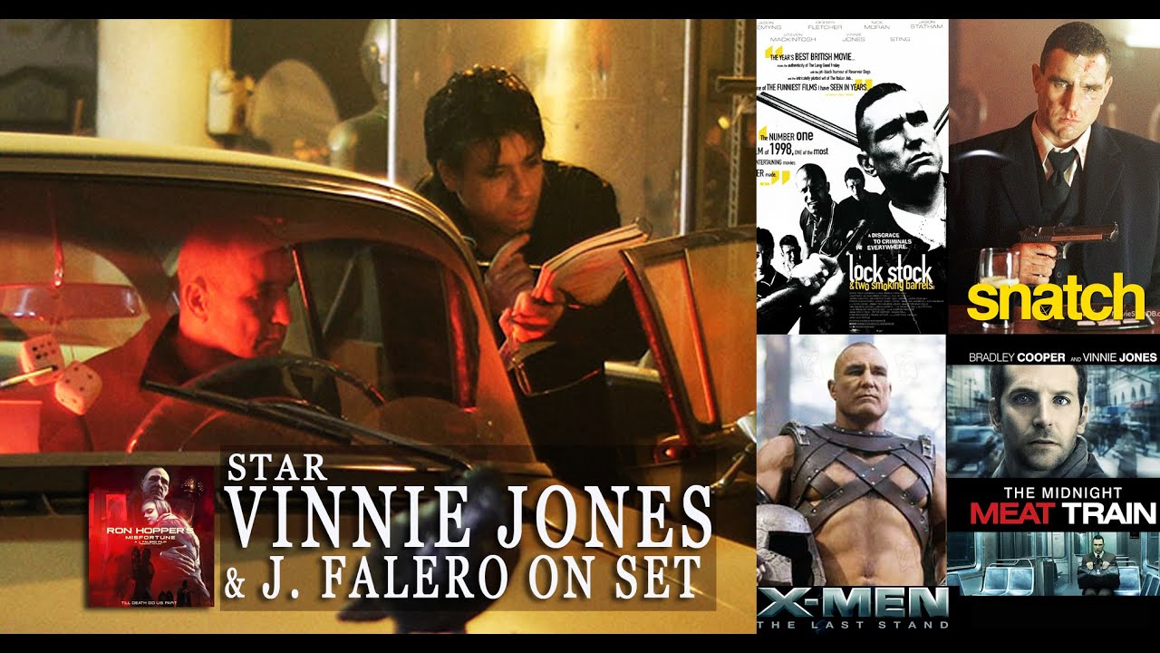 VINNIE JONES commented the Falero´s work in RON HOPPER´S MISFORTUNE