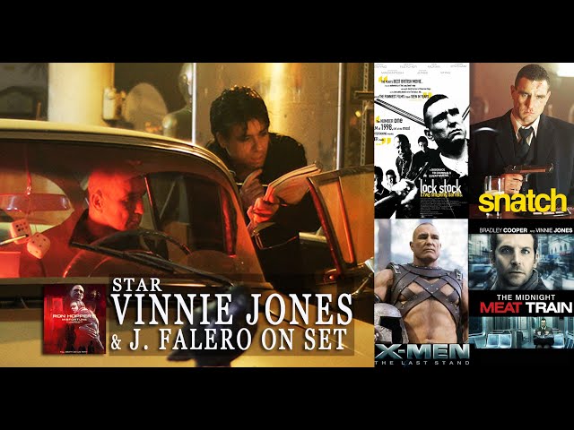 VINNIE JONES commented the Falero´s work in RON HOPPER´S MISFORTUNE