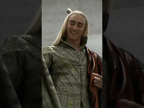 When he is not the regal Elven King, he is just cute Lee Pace. #leepace  #hobbit #thranduil