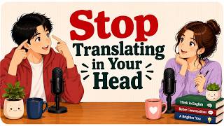 Stop Translating in Your Head | Learn to Think in English Naturally | B1–B2 English Podcast
