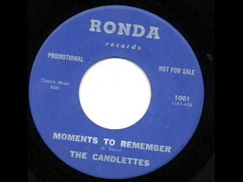 Candlettes - Wrapped Up In A Dream / Moments To Remember (Ronda 1001) 1961