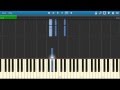 James Blunt - You're Beautiful, piano tutorial ...