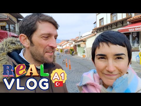 Listening Practice of Real Turkish for Beginners - Ankara Citadel Walk