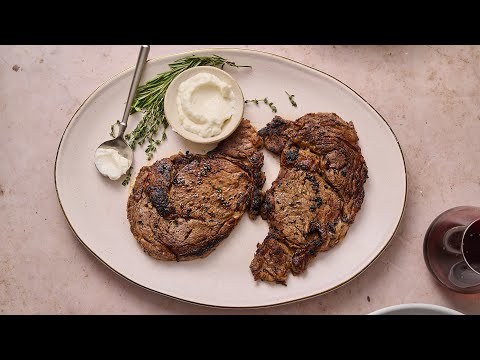 Sumac and Fresh Herb-Marinated Delmonico Steak Recipe
