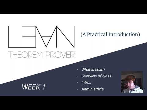 Week 1 - Lean: A Practical Introduction