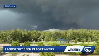 NWS: Possible landspout near Colonial Boulevard in Fort Myers on July 2