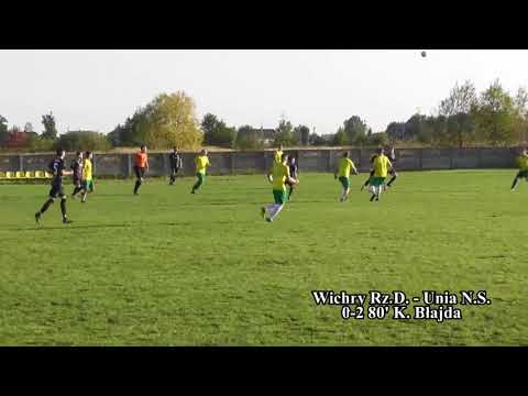 8K. V Ligi Wichry Rzeczyca Długa - Unia Nowa Sarzyna 0-3 03.10.2021r. -  bramki