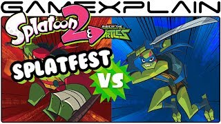 Splatoon 2 TMNT Splatfest Tournament Announced! Who is the Best Turtle?