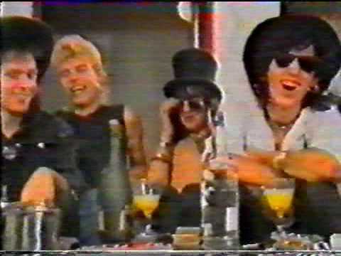 Hanoi Rocks - Ruisrock Early 80's (Interviews + live)