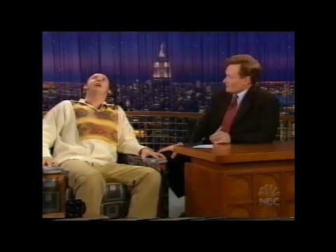 Harland Williams on "Late Night with Conan O'Brien" - 8/9/02