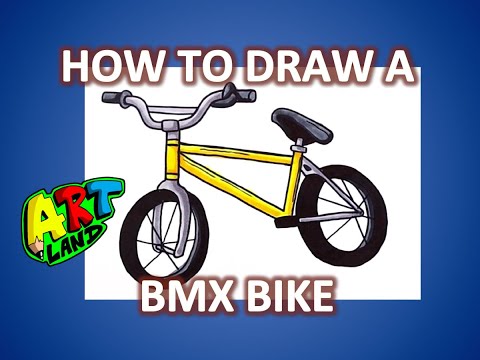 Comment dessiner un vélo BMX !!!
