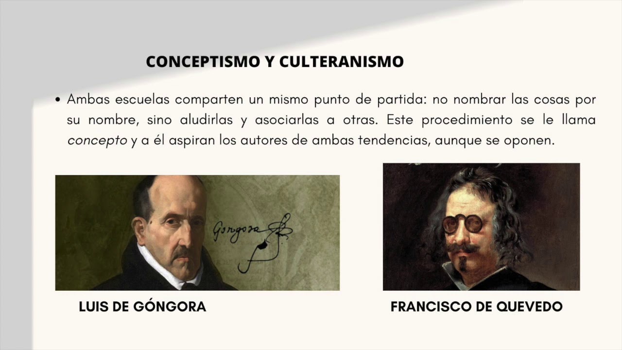 BARROCO. CONCEPTISMO Y CULTERANISMO