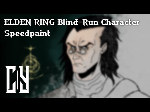 Elden Ring Blind-Run Character Speedpaint (CLIPSTUDIO)