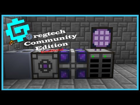 Gregtech Community Edition Unofficial: Episode 21 - Applied Energistics Storage