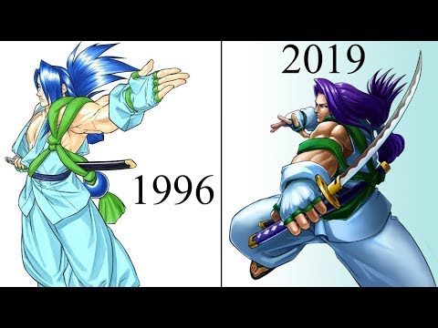 Evolution of SOGETSU KAZAMA  (Samurai Shodown)