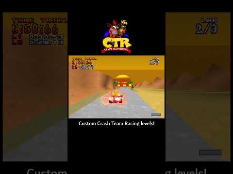 Custom Tracks in Crash Team Racing! | #CrashBandicoot #CTR