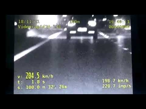 Skarżysko-Kamienna. Przekroczenie prędkości na S7 (18.11.2021)