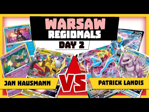 Jan Hausmann (Giratina) vs Patrick Landis (Palkia Kyurem) | Pokemon TCG 2022 Warsaw Regionals Day 2