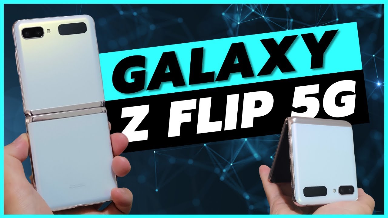 Samsung Galaxy Z Flip 5G Unboxing (Mystic White)