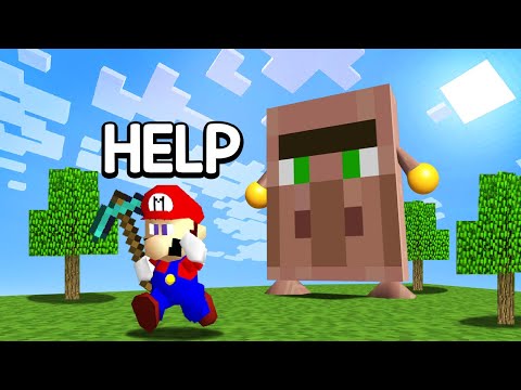 I turned all of Super Mario 64 into Minecraft