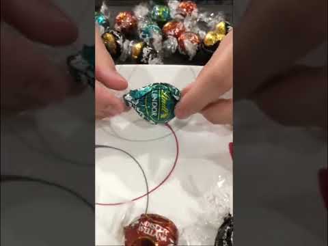 GREEN LINDT CHOCOLATE LINDOR SALTED CARAMEL