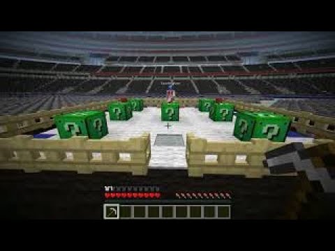 New PopularMMOs Pat vs Jen Minecraft: WWE STADIUM HUNGER GAMES - Lucky Block Mod - Modded Mini-Game