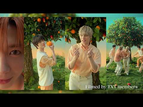 TXTがメンバー同士で撮影し合う！日本オリジナル最新曲「Nice to Meet Ya」も流れる新CM公開　サントリー天然水 きりっと果実」新WEB CM「OUR SHINING MOMENTS」